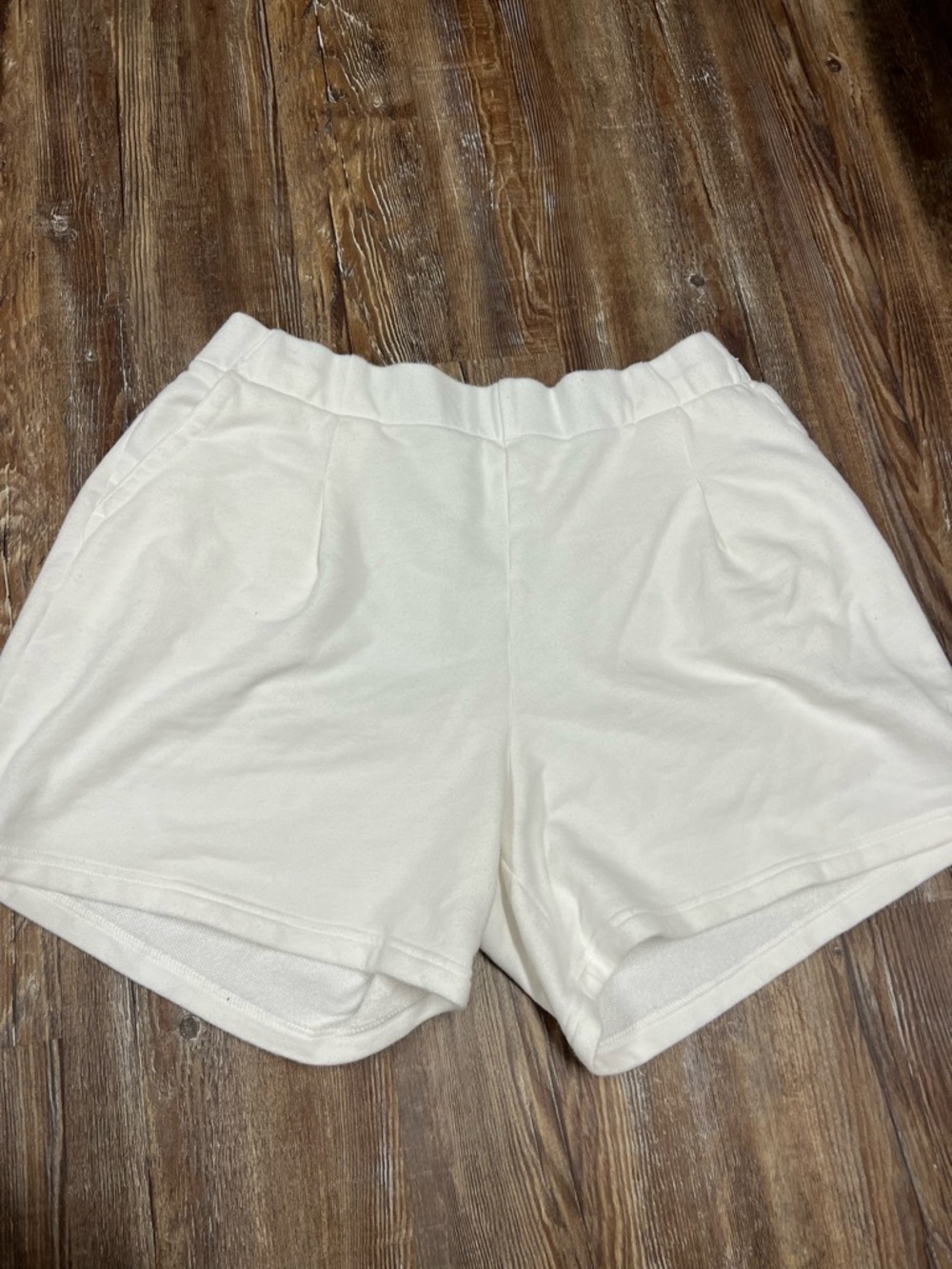 Aerie white summer loungewear shorts Size L